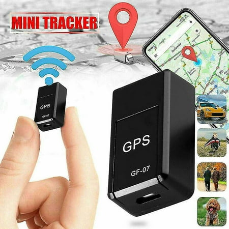 GF07 Wireless Mini Magnetic GPS Tracker for Car - Compact & Portable Tracking Device with Protective Box