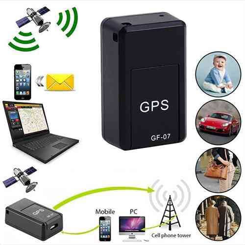 GF07 Wireless Mini Magnetic GPS Tracker for Car - Compact & Portable Tracking Device with Protective Box