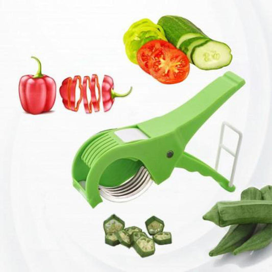 5-Blade Multi-Veg Cutter & Slicer – Premium Vegetable & Fruit Cutter for Effortless Slicing, Dicing, and Chopping